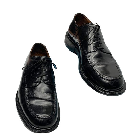 BANANA REPUBLIC Black Italian Leather Dress‎ Oxfords